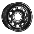 7x17/6x139,7 ET30 D110 Toyota Nissan Semicircle Gloss Black (LTM)