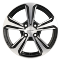 6x15/4x100 ET50 D60,1 KHW1502 (Vesta) Black-FP