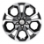 6,5x17/5x114,3 ET50 D66,1 KHW1711 (Arkana/Kaptur) Black-FP