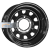 8x16/5x127 ET0 D75 Jeep 5 Triangle Gloss Black (LTM)