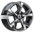 7,5x18/5x108 ET33 D67,1 Кайан (КС1012) Алмаз черный 7,5x18/5x108 ET33 D67,1 Кайан (КС1012) Алмаз черный