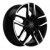 6,5x17/5x114,3 ET45 D66,1 KHW1708 (Nissan Tiida) Black-FP
