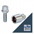 Болт секретный M14x1,5 (51/ 28) сфера R13 цинк 4+1 ключ (КИТАЙ) UBR430 BC